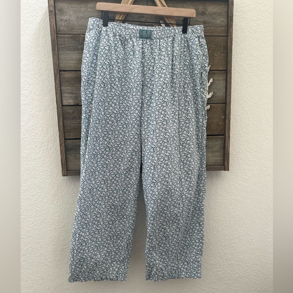 Victoria’s Secret cotton Patterned pajama lounge Pants size Large‎